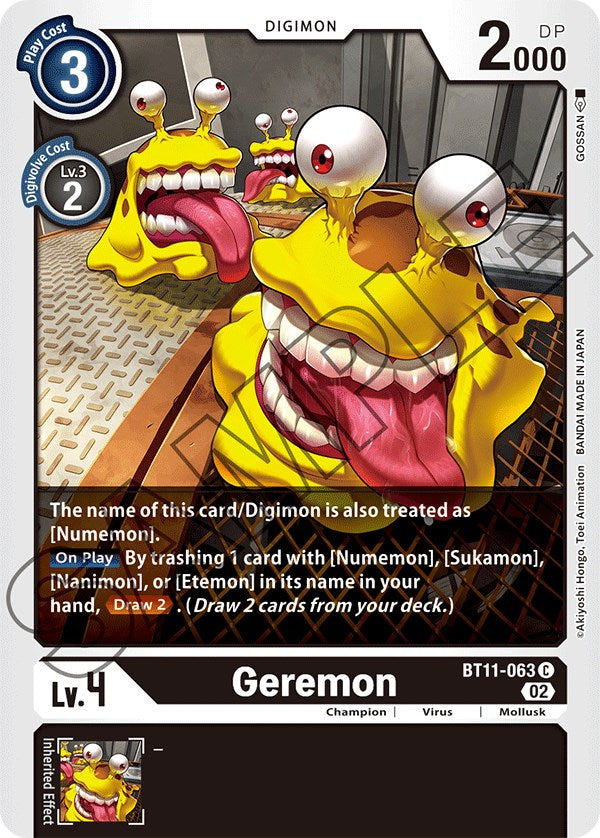 Geremon [BT11-063] [Fase dimensional]