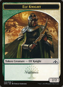 Saprobionte // Chevalier Elfe Jeton Double-Face [Jetons Kit de Guilde Guildes de Ravnica]