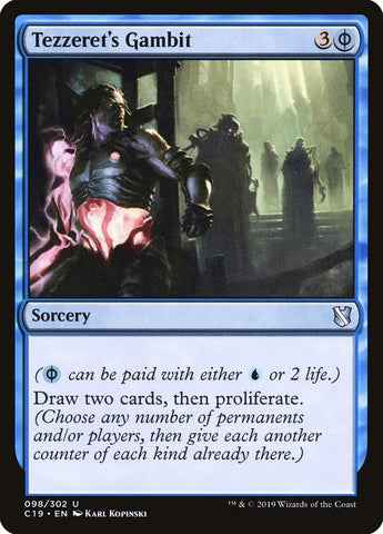 La apuesta de Tezzeret [Commander 2019]