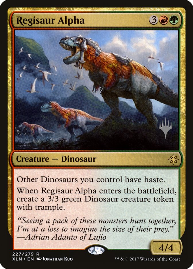 Régisaure alpha (Pack promotionnel) [Promos Ixalan]