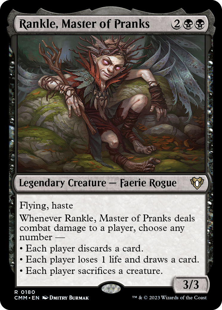 Rankle, maître des farces [Commander Masters]