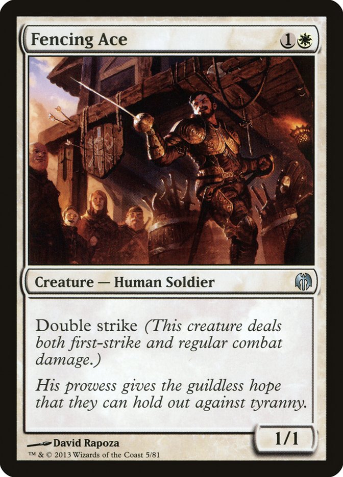 As de l'escrime [Duel Decks: Heroes vs. Monsters]