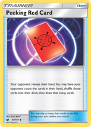Carte Rouge Espionne (97/111) [Soleil et Lune : Invasion Carmin]