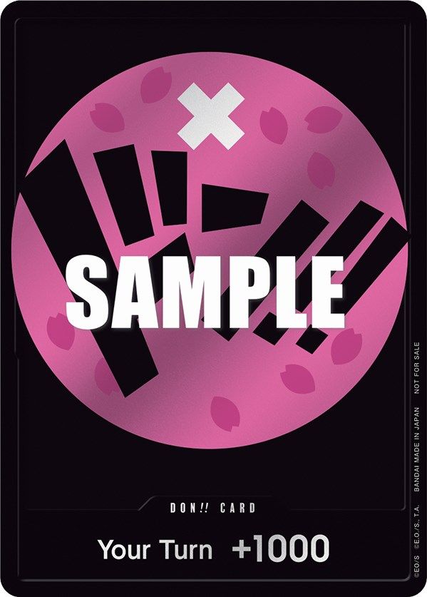 ¡Carta DON!! (Rosa) [Cartas Promocionales de One Piece]