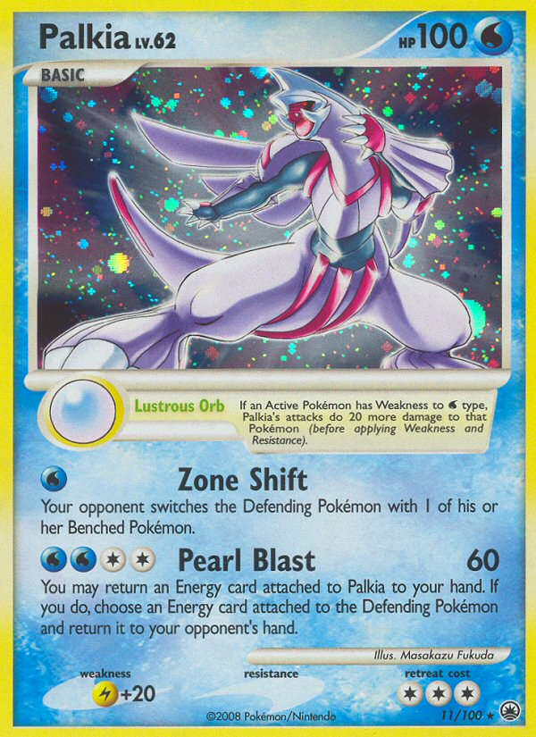 Palkia (11/100) [Diamant & Perle : Aube Majestueuse]