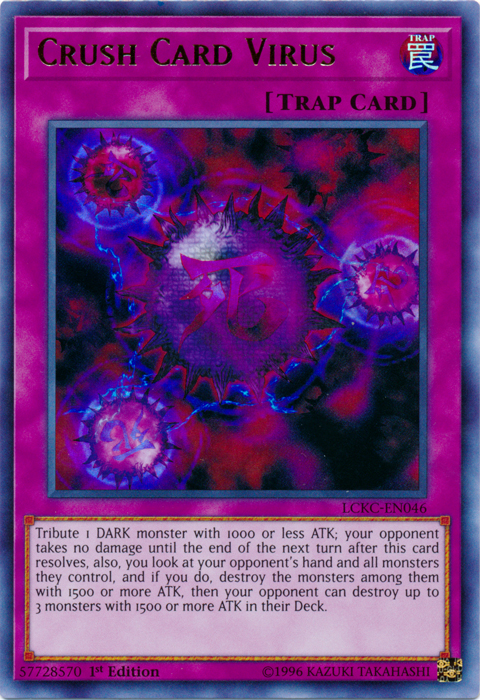 Virus Broyeur de Carte (Version 2) [LCKC-FR046] Ultra Rare