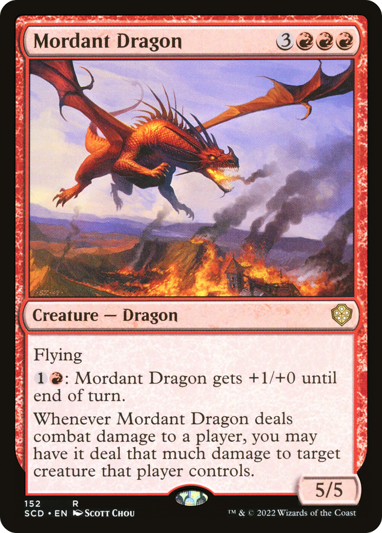 Dragon mordant [Decks de Commandant pour débutants]