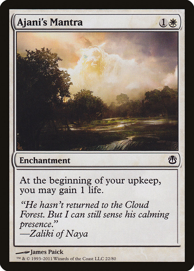 Mantra de Ajani [Duel Decks: Ajani contra Nicol Bolas]
