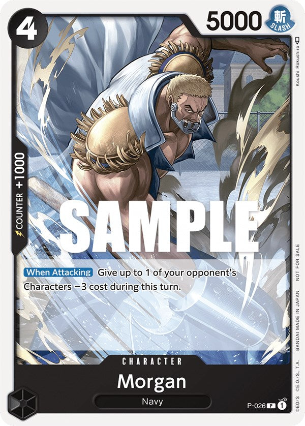 Morgan (Pirates Party Vol. 2) [Cartas promocionales de One Piece]