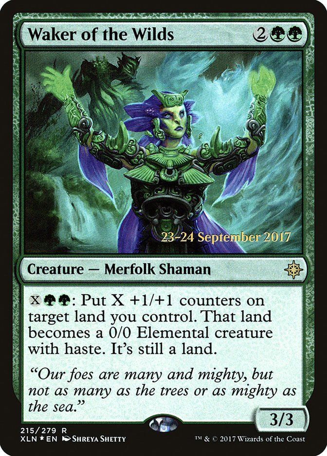 Éveilleur des étendues sauvages [Promos Prerelease Ixalan]