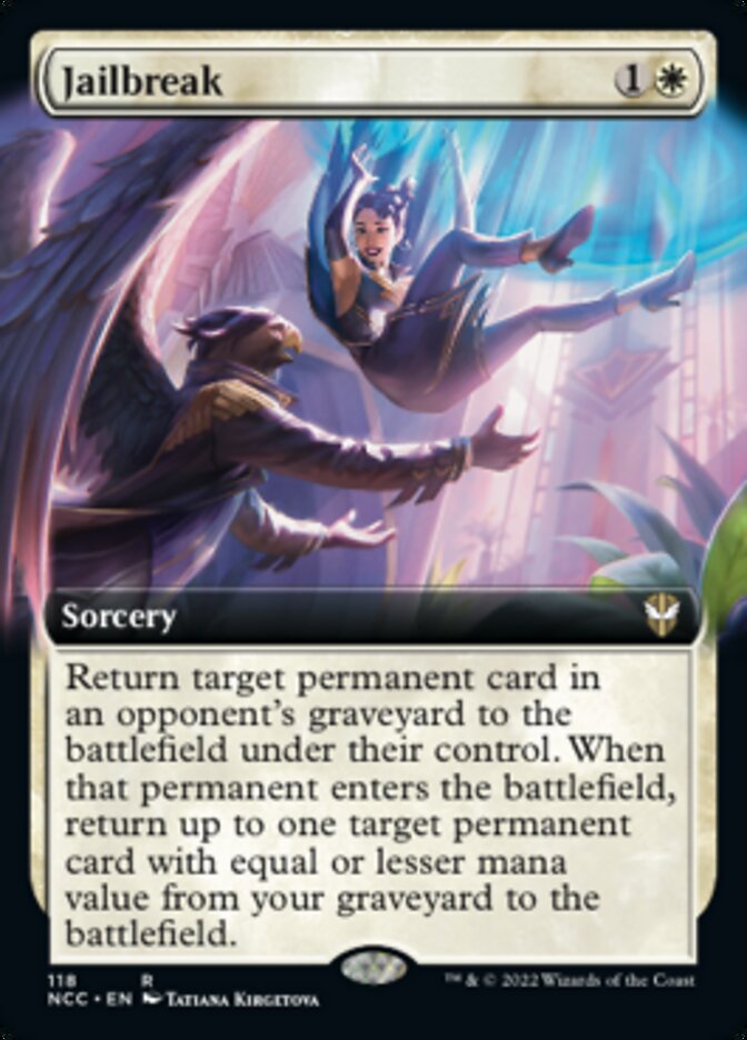 Évasion (Extended Art) [Commander de Kamigawa la Dynastie Néon]