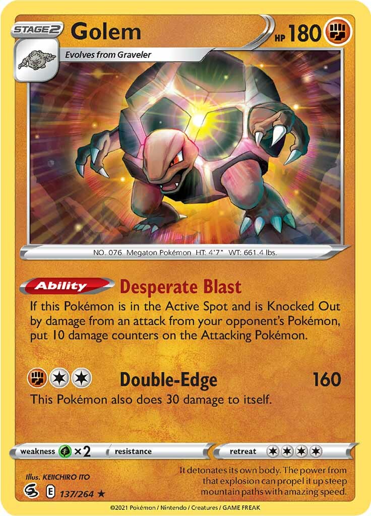 Golem (137/264) [Espada y Escudo: Golpe Fusión]