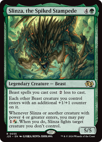 Slinza, la estampida con pinchos (Anime) [Fundamentos de Jumpstart]