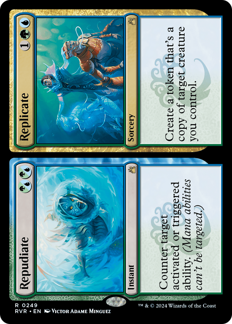 Répudier // Répliquer [Ravnica Remastered]