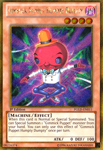 Marionnette de l'Ombre Humpty Dumpty [PGLD-FR011] Gold Secret Rare