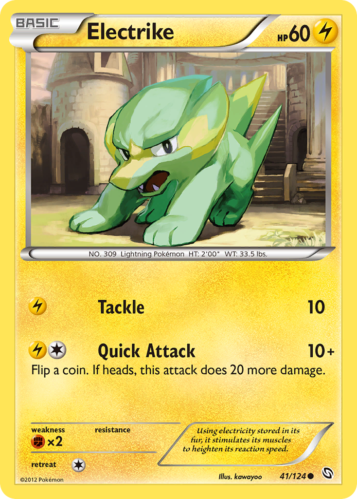 Electrike (41/124) [Negro y Blanco: Dragones Exaltados]