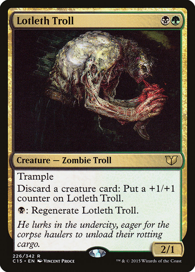 Troll de Lotleth [Commander 2015]