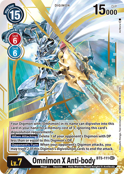Omnimon X-Antibody [BT5-111] [Batalla de Omni]