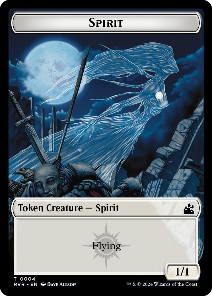 Goblinoïde (0008) // Esprit (0004) Jeton double face [Jetons de Ravnica Remastered]