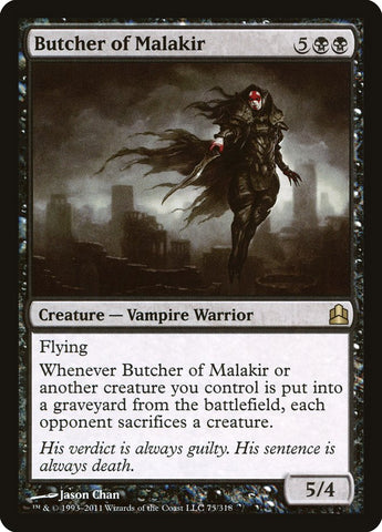 Carnicero de Malakir [Commander 2011]