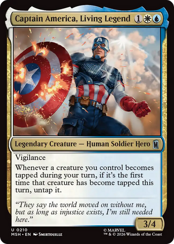 Capitán América, leyenda viviente [Marvel Superhéroes]
