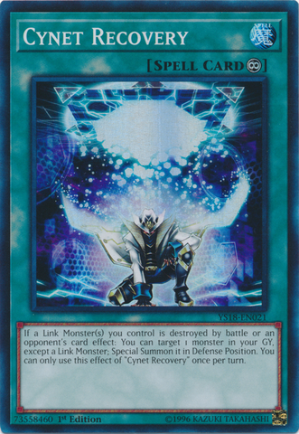 Cynet Recovery [YS18-EN021] Súper Rara