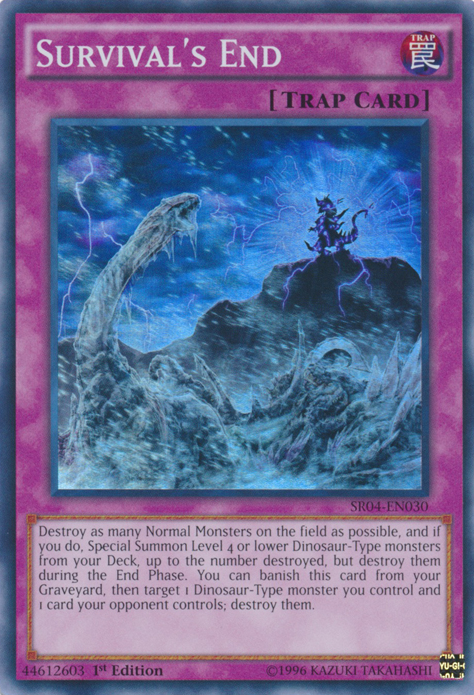 La Fin de la Survie [SR04-FR030] Super Rare