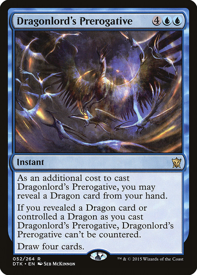 Prérogative du Seigneur-dragon [Dragons de Tarkir]