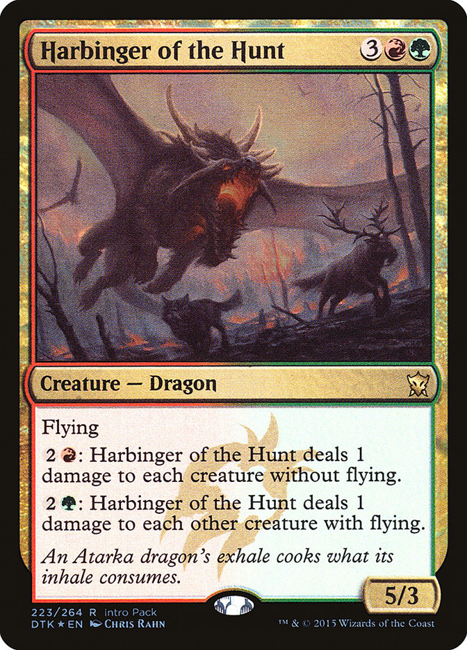 Harbinger de la Traque (Pack d'intro) [Promos Les Dragons de Tarkir]
