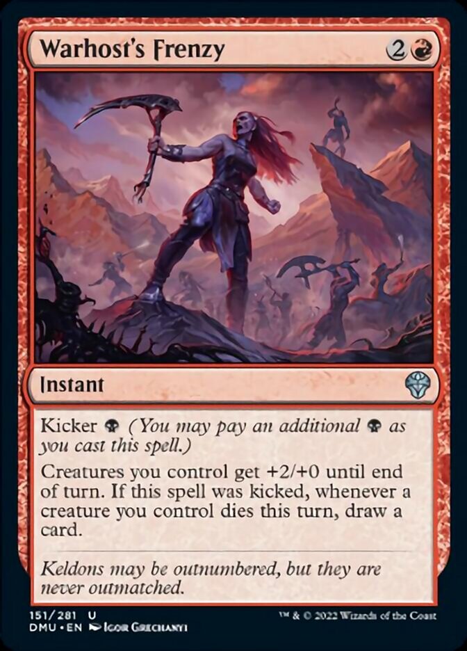 Frénésie du chef de guerre [Dominaria Uni]