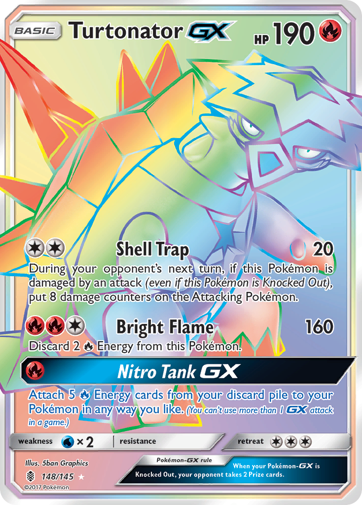 Turtonator GX (148/145) [Soleil et Lune : Gardiens Ascendants]
