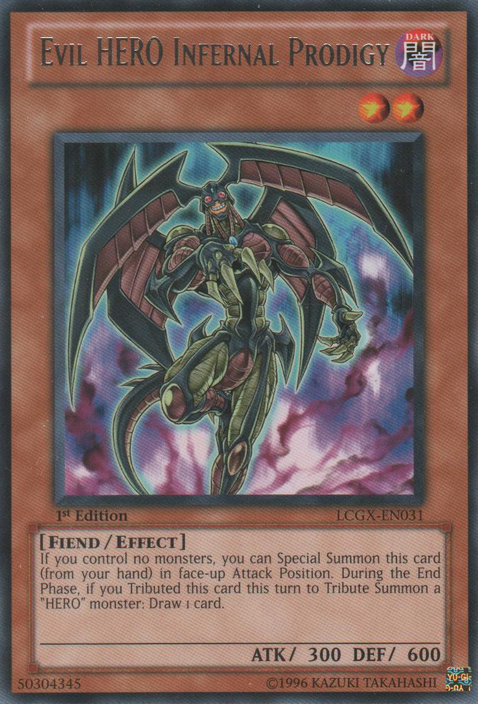 HÉROS Malveillant Prodige Infernal [LCGX-FR031] Rare