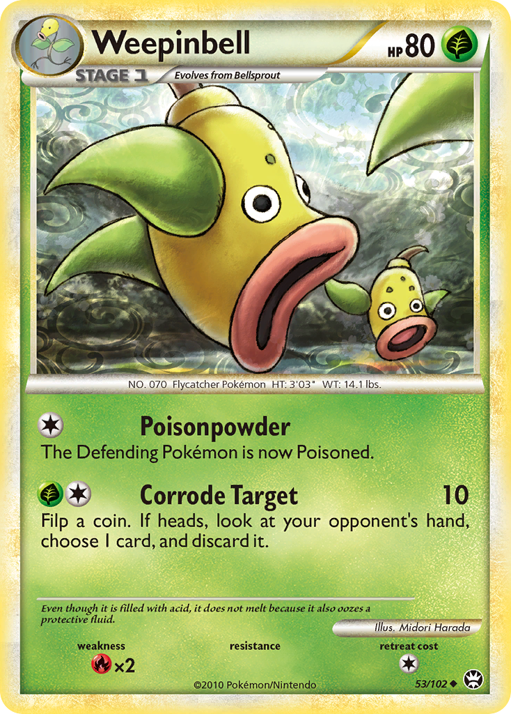 Boustiflor (53/102) [HeartGold & SoulSilver: Indomptable]