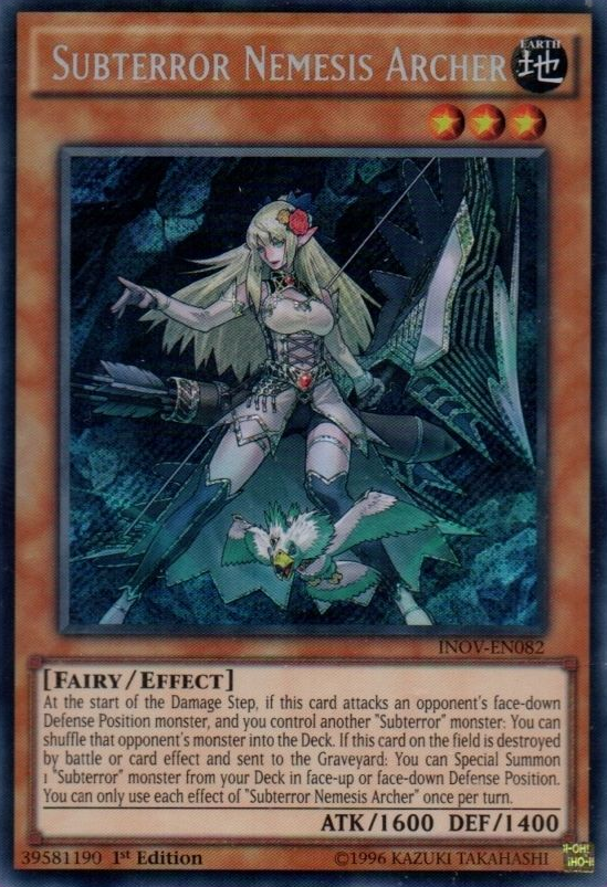 Archer Némésis Subterreur [INOV-FR082] Secret Rare
