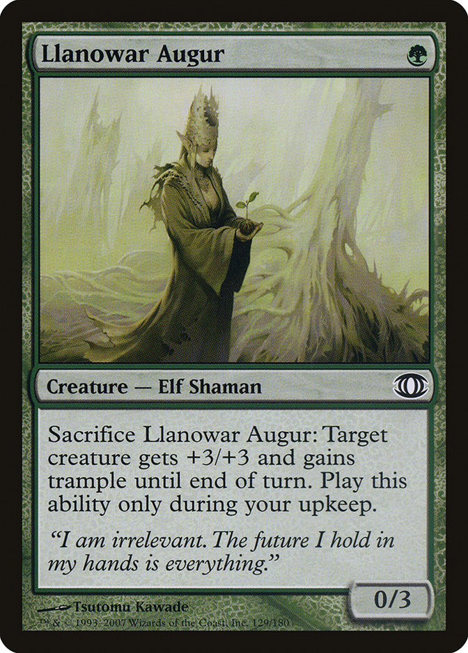 Augure de Llanowar [Vision à long terme]
