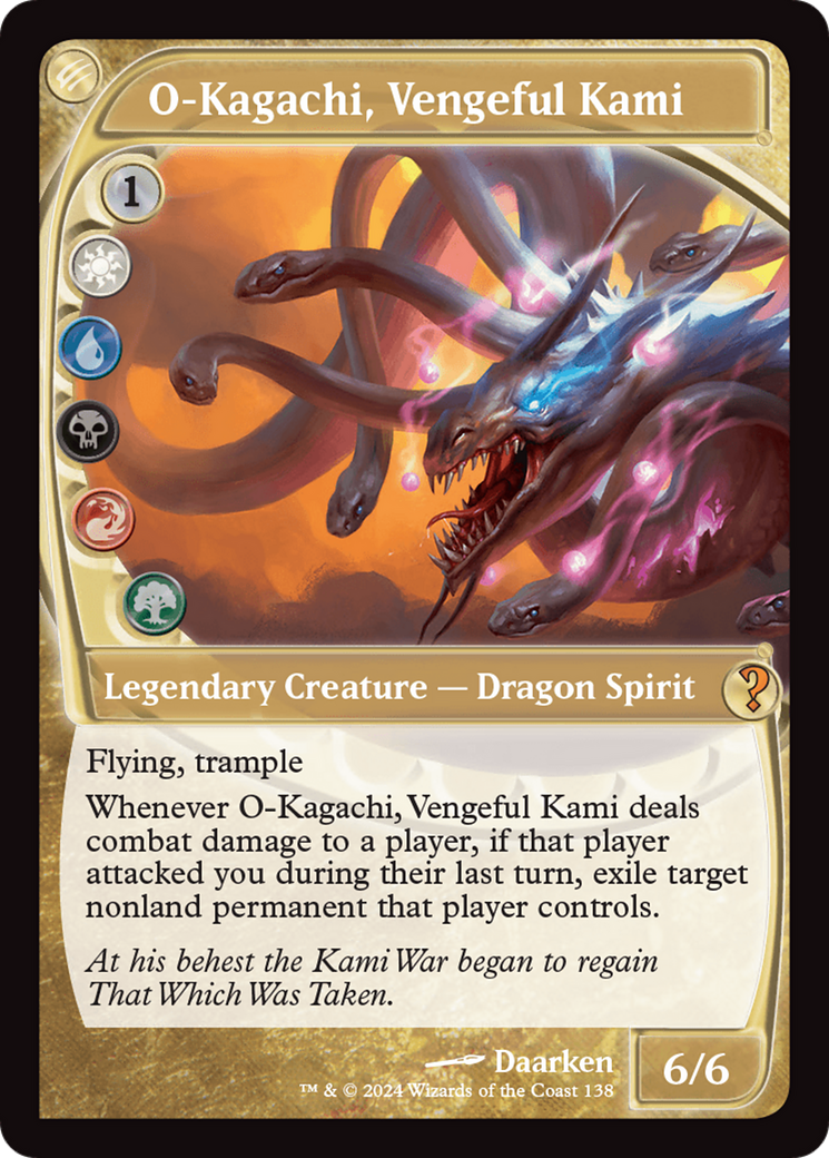 O-Kagachi, Kami vengeur (Vision de l'avenir) [Booster mystère 2]