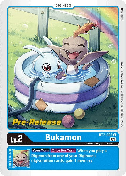 Bukamon [BT7-002] [Cartas de prelanzamiento de Next Adventure]