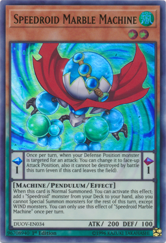 Machine Vitesseroid Marbrée [DUOV-FR034] Ultra Rare