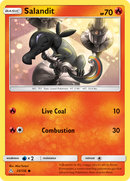 Salandit (25/156) [Soleil et Lune : Ultra-Prisme]
