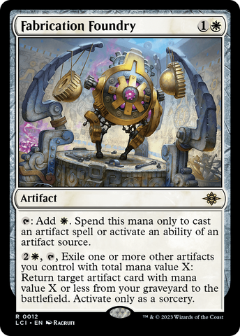 Fonderie de fabrication [Les Cavernes Oubliées d'Ixalan]