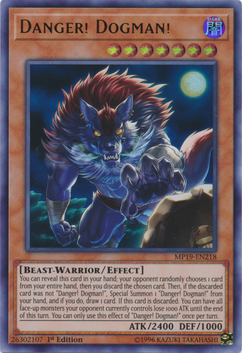 ¡Peligro! ¡Hombre Perro! [MP19-EN218] Ultra Rara