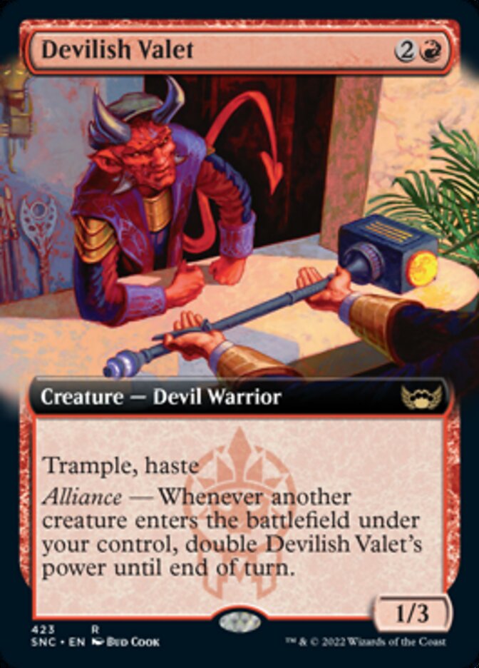 Valet diabolique (Extended Art) [Rues de la Nouvelle Capenna]