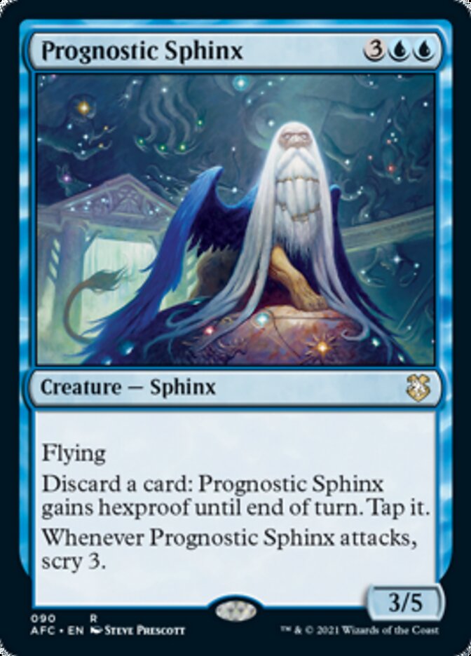 Sphinx de pronostics [Donjons & Dragons : Aventures dans les Royaumes Oubliés Commander]
