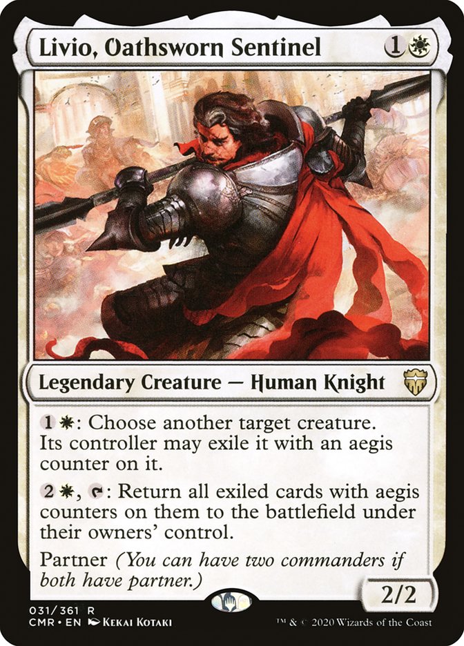 Livio, Centinela Juramentado [Commander Legends]