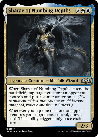 Sharae de las Profundidades Entumecedoras [Wilds of Eldraine]