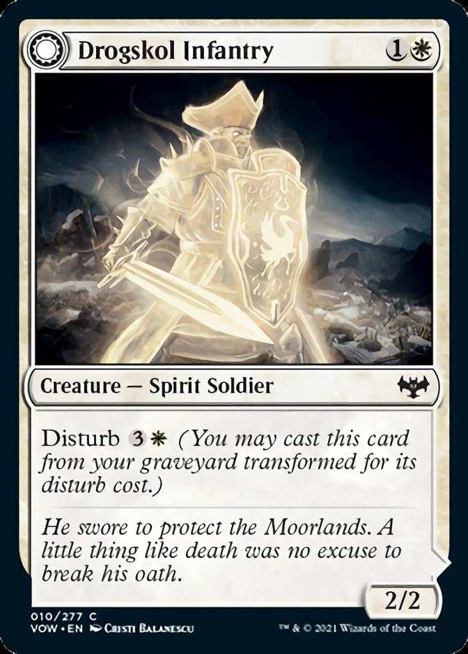 Infanterie drogskoile // Armements drogskoils [Innistrad : Noces écarlates]