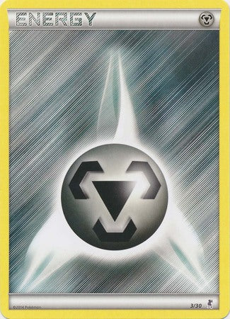 Énergie Métal (3/30) [XY: Kit du Dresseur 1 - Scalproie]