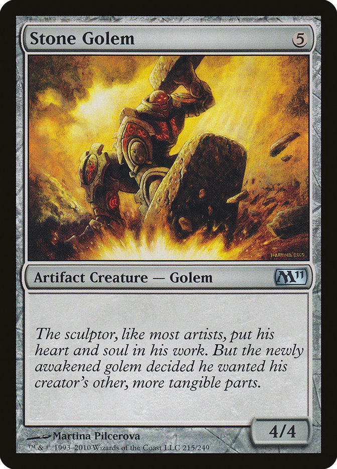Golem de pierre [Magic 2011]