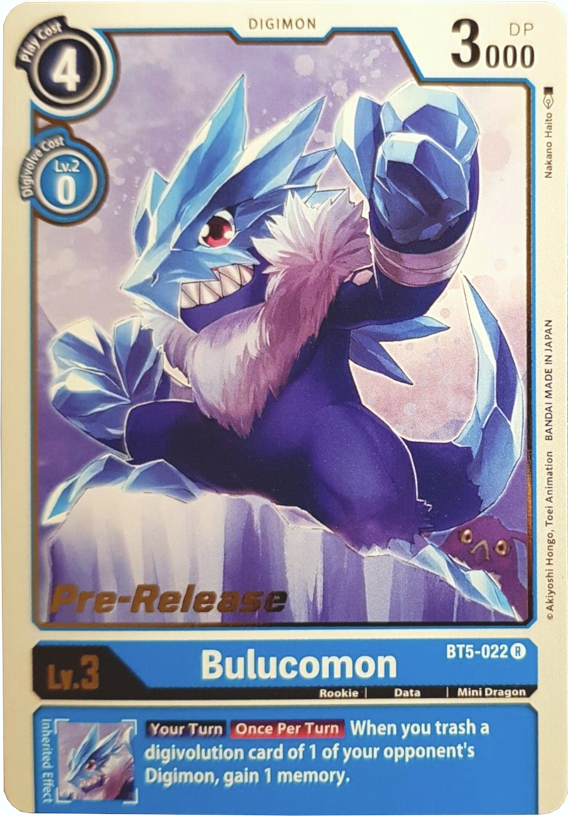 Bulucomon [BT5-022] [Promociones previas al lanzamiento de Battle of Omni]