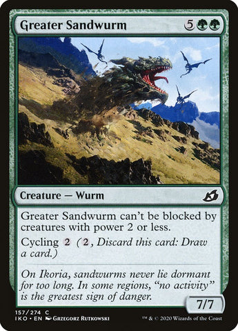 Gusano de arena mayor [Ikoria: Guarida de Behemoths]